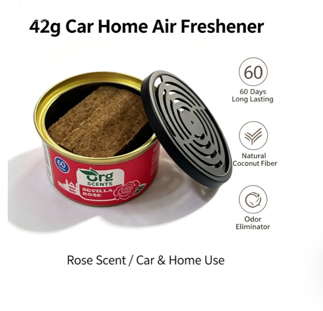Home Fragrance Logo - 42g Odświeżacz powietrza do samochodu, stały